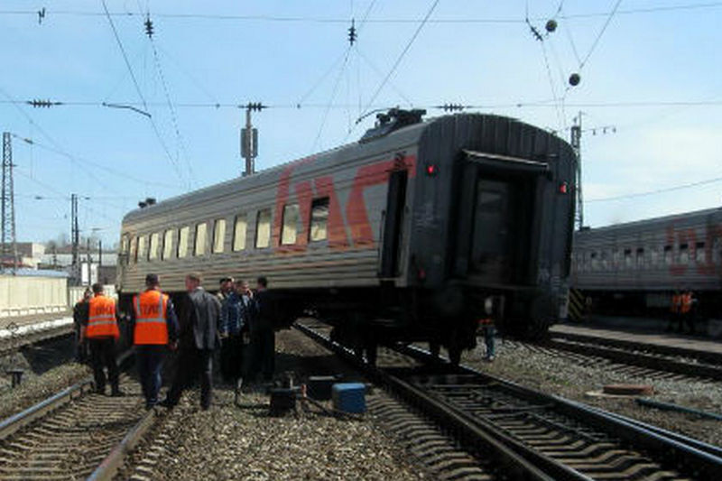 По факту схода электрички с рельсов в Кургане возбуждены административные дела